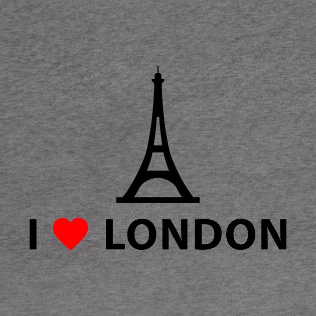 I love London by JadeTees